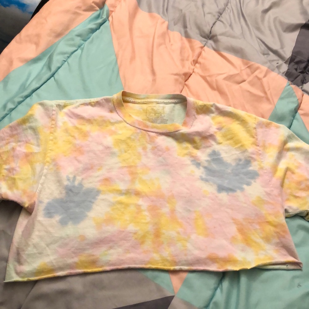 Tye dye crop top